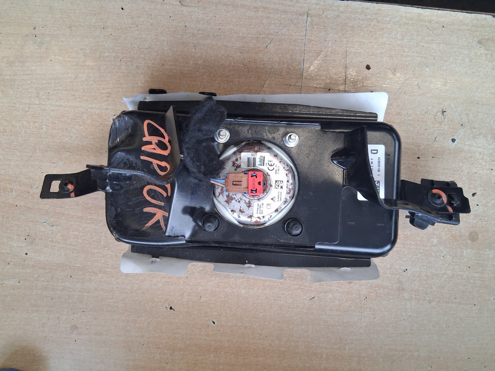 2014 RENAULT CAPTUR DASHBOARD SRS LEFT PASSENGER SIDE AIRBAG 985252780R