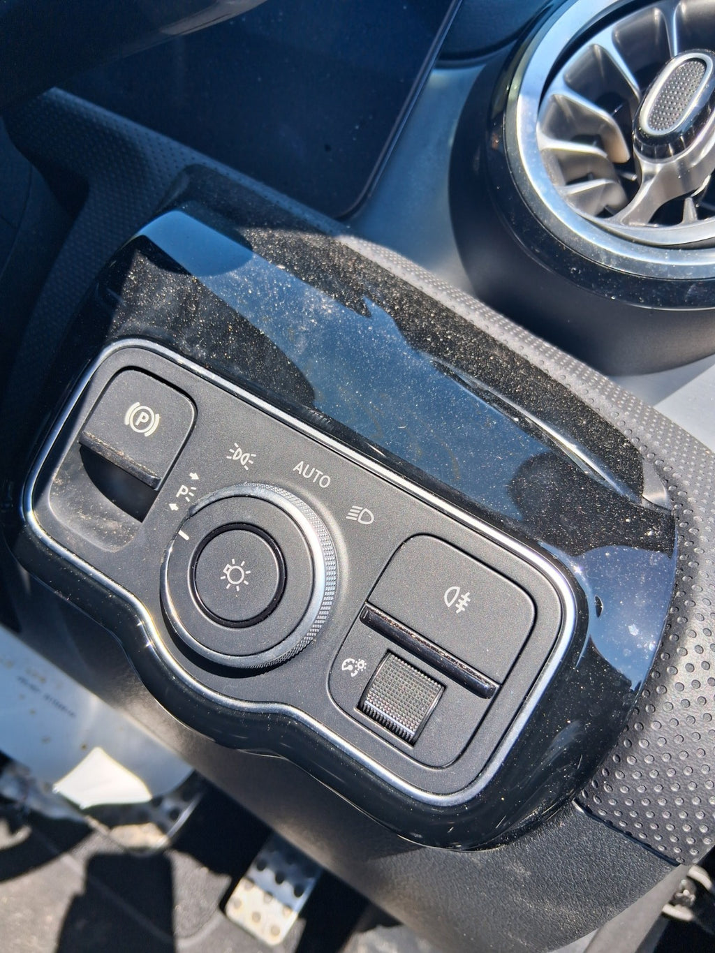 2023 MERCEDES BENZ A CLASS AMG LINE W177 HANDBRAKE HEADLIGHT CONTROL SWITCH