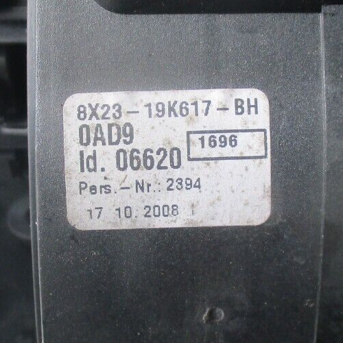 2010 JAGUAR XF FRONT INTERIOR DASHBOARD 8X32-19K617-AH