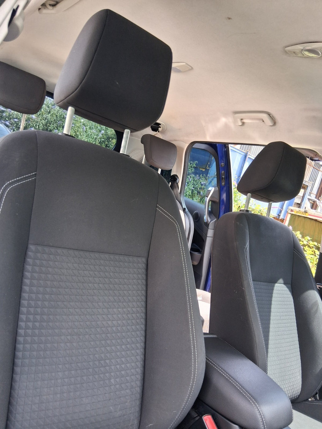 2015 FORD GRAND C MAX MK2 OSF DRIVER SIDE FRONT RIGHT FABRIC SEAT
