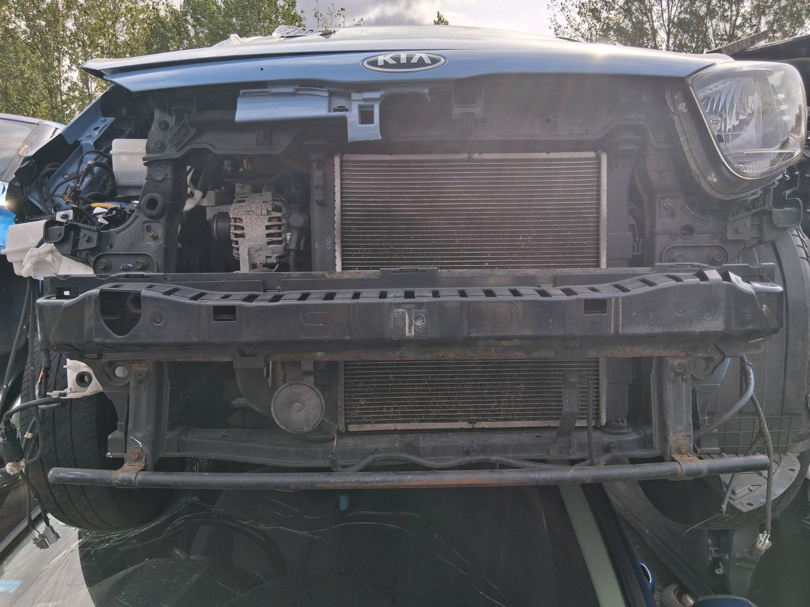 2019 KIA PICANTO MK3 FRONT BUMPER REINFORCEMENT CRASH BAR