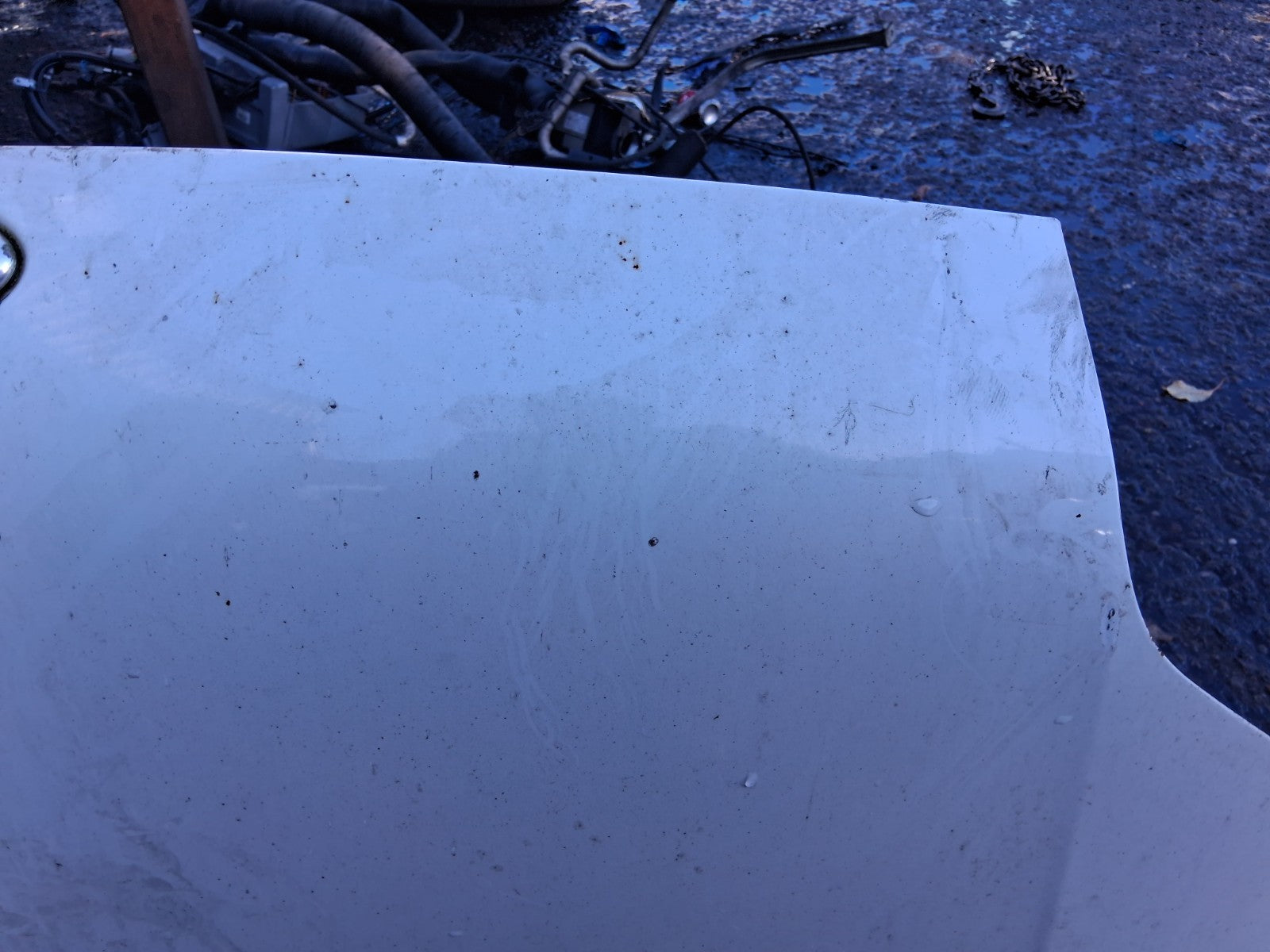2003 FORD TRANSIT CONNECT MK1 FRONT BONNET HOOD PANEL WHITE