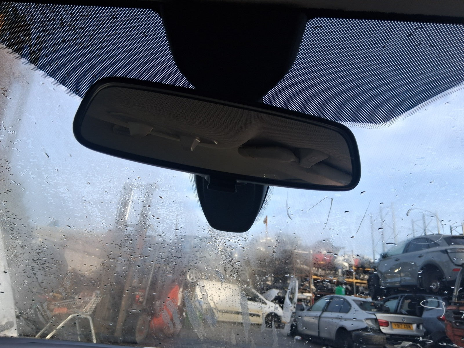 2013 FORD FOCUS MK3 HATCHBACK INTERIOR REAR VIEW MIRROR