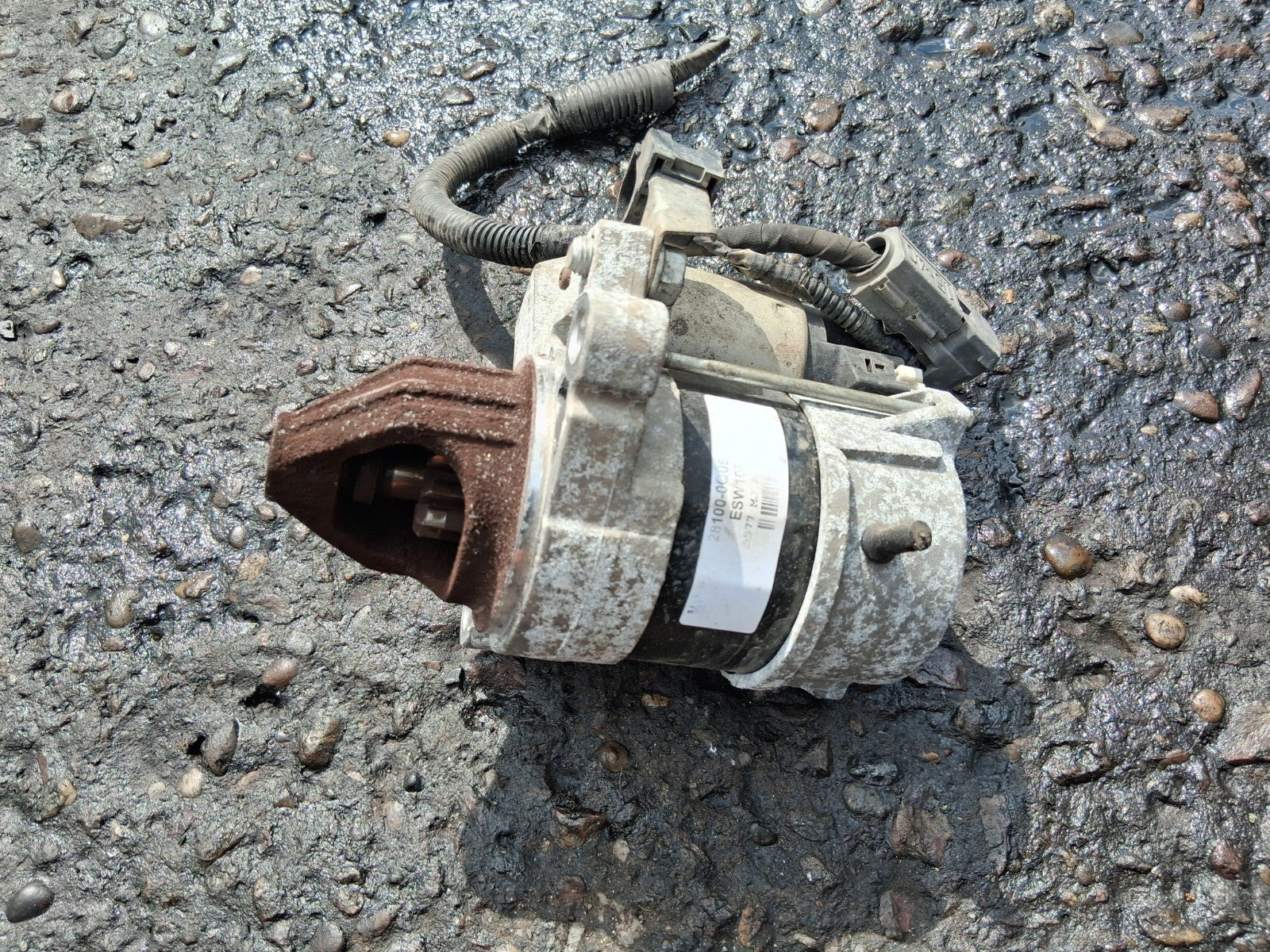 2019 PEUGEOT 108 STARTER MOTOR 281000Q09