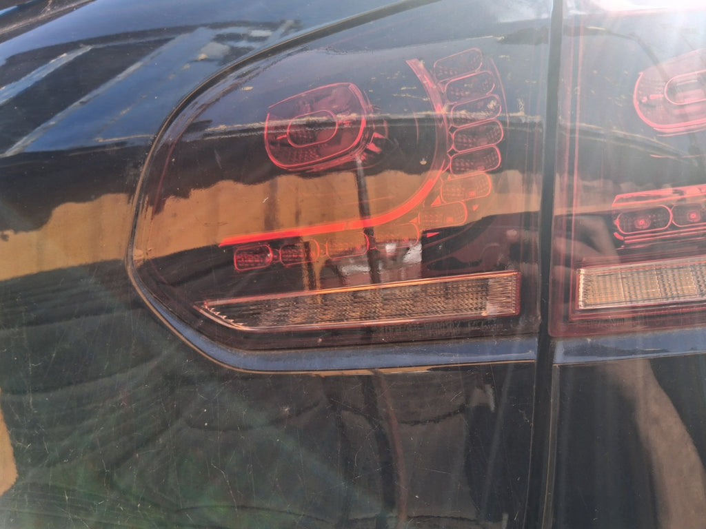 2012 VW VOLKSWAGEN GOLF MK6 OSR DRIVER SIDE REAR INNER TAIL LIGHT LAMP