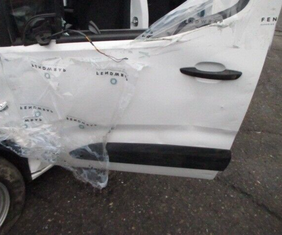 2023 CITROEN BERLINGO MK3 NSF PASSENGERS SIDE FRONT BARE DOOR WHITE