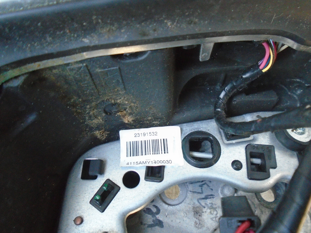 VAUXHALL INSIGNIA A 2014 3 SPOKE MULTIFUNCTION STEERING WHEEL 23191532