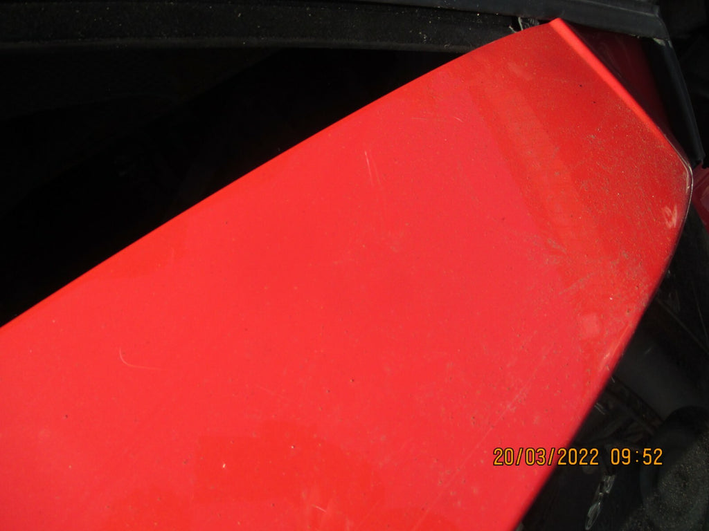 VOLKSWAGEN POLO 2014 MK5 6R REAR COMPLETE TAILGATE RED