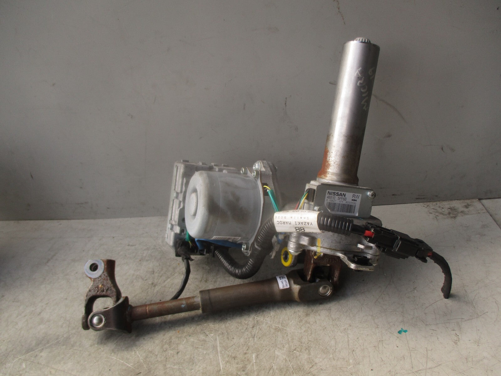 2019 NISSAN MICRA K14 MK5 1.0 PETROL ELECTRIC POWER STEERING COLUMN 488105FF6B