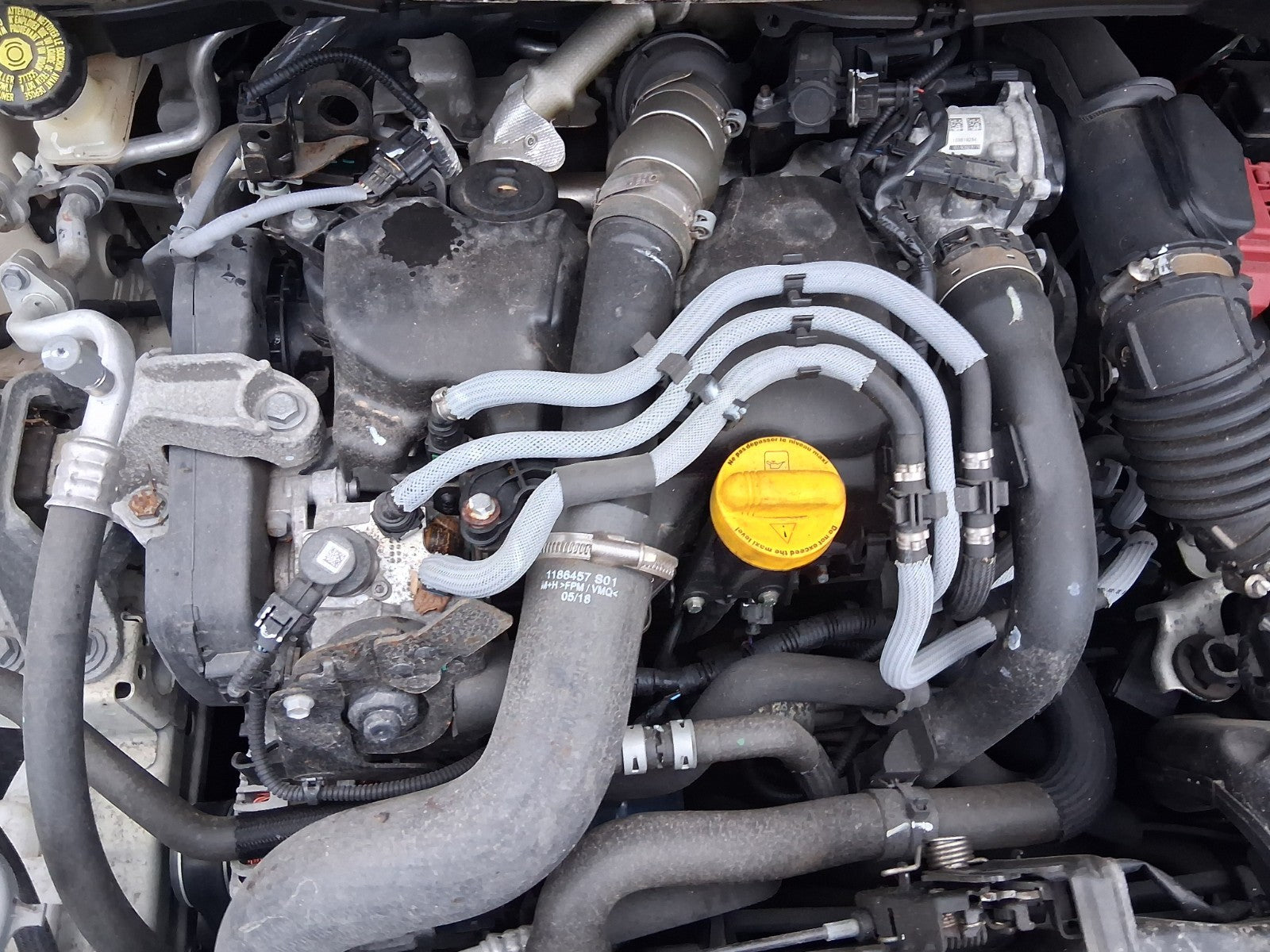2018 NISSAN MICRA K14 1.5 DIESEL BARE ENGINE WITH INJECTORS PUMP K9K 17K MILES