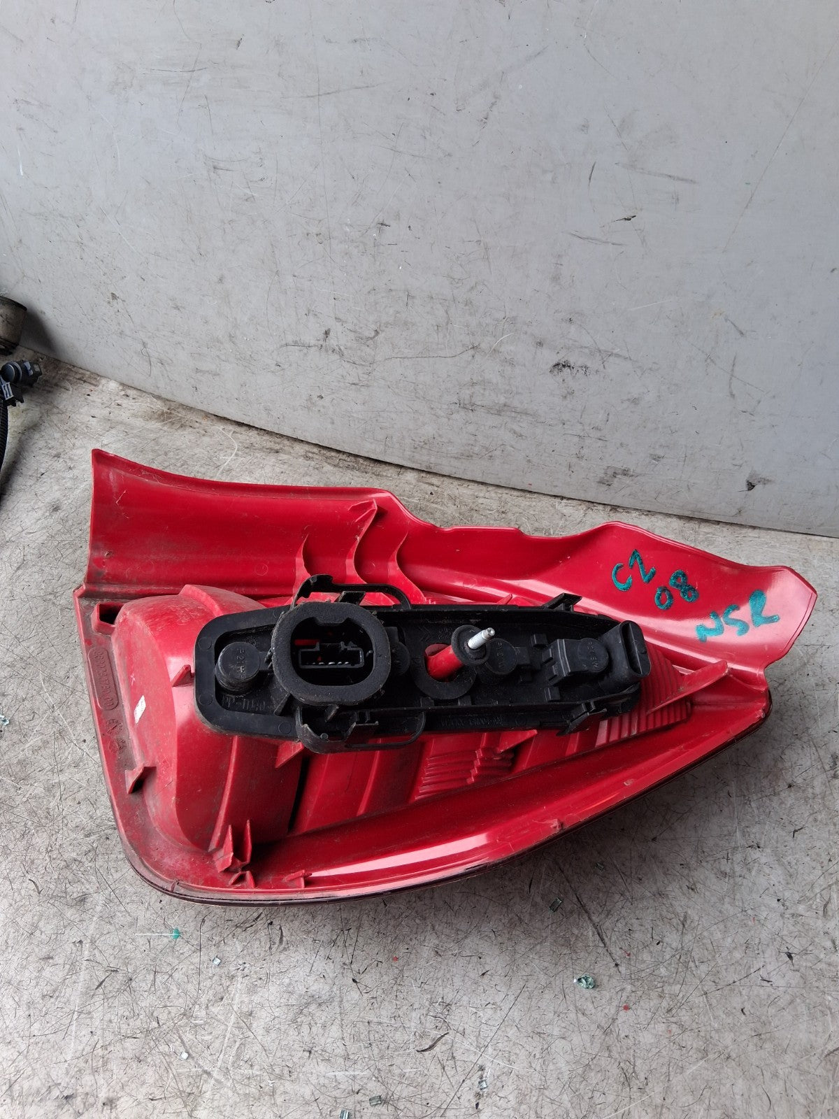 2008 CITROEN C2 NSR PASSENGER SIDE REAR RIGHT TAIL LIGHT VP3CKX-13405