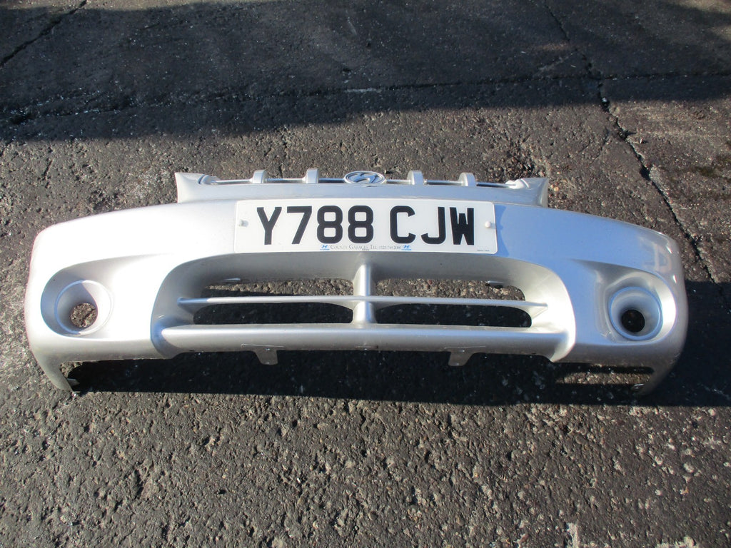 HYUNDAI ACCENT LC MK2 FRONT BUMPER COMPLETE SILVER