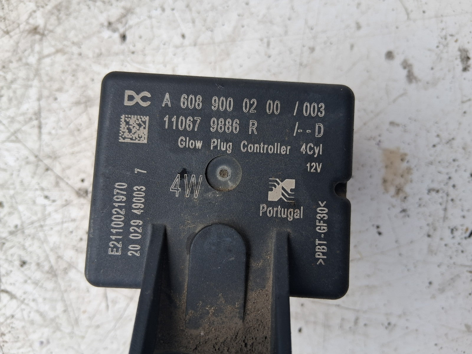 2020 RENAULT KANGOO MK2 GLOW PLUG CONTROLLER 110679886R