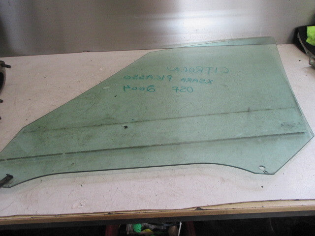 CITROEN XSARA PICASSO 2004 OFFSIDE FRONT DRIVER DOOR GLASS