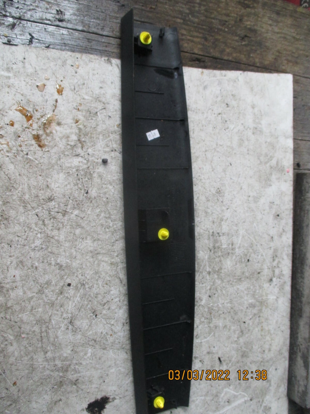 FORD FIESTA 2019 MK8 TAILGATE INTERIOR TOP TRIM H1BB-A46404-AEW