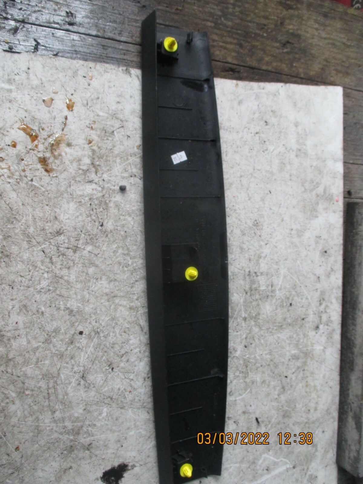 FORD FIESTA 2019 MK8 TAILGATE INTERIOR TOP TRIM H1BB-A46404-AEW