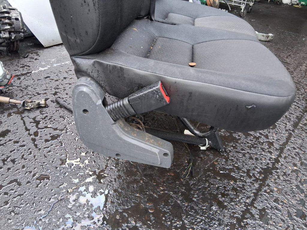 2021 PEUGEOT BOXER MK3 NS PASSENGER SIDE FRONT LEFT TWIN DOUBLE SEAT FABRIC
