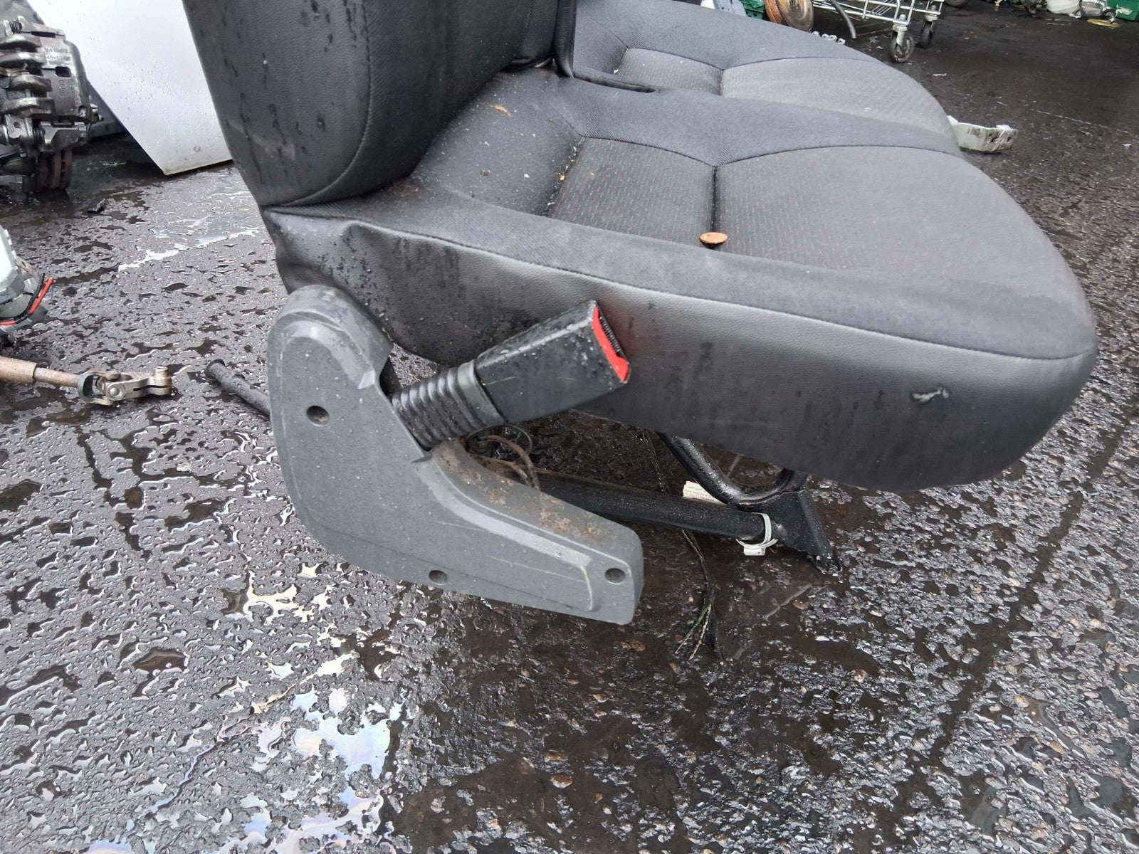 2021 PEUGEOT BOXER MK3 NS PASSENGER SIDE FRONT LEFT TWIN DOUBLE SEAT FABRIC