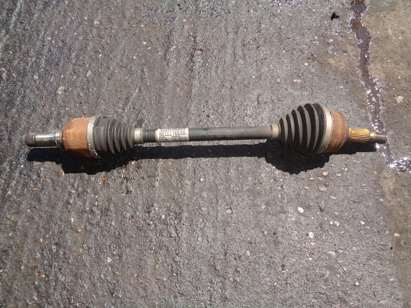 CITROEN C5 AIRCROSS 2019 1.5 DIESEL NS PASSENGER SIDE DRIVESHAFT 9811176880