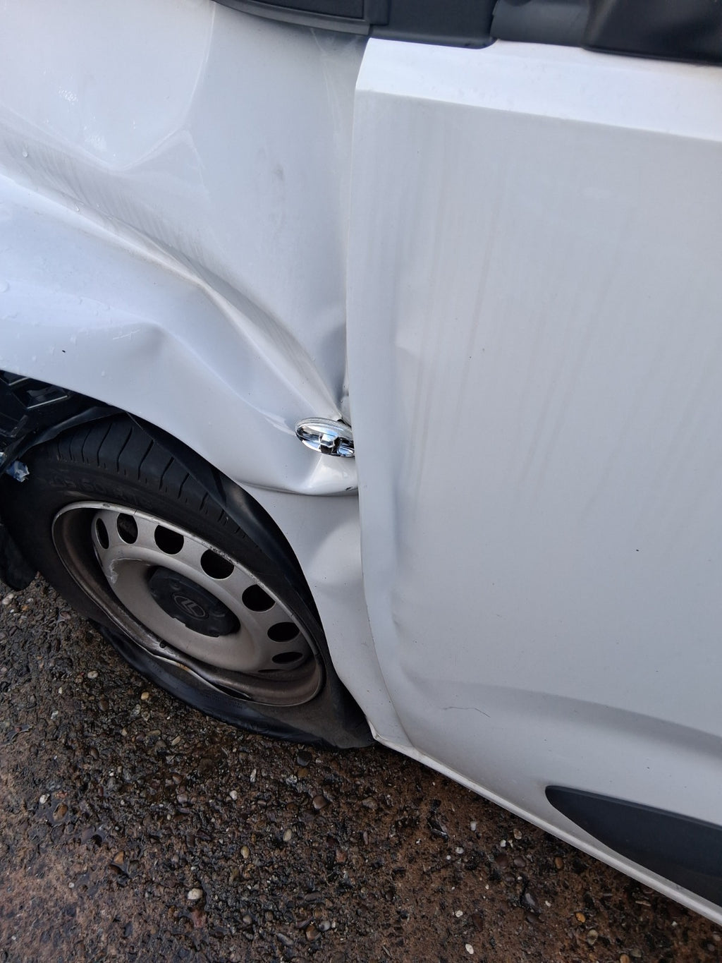 2024 CITROEN BERLINGO MK3 K9 NSF PASSENGER SIDE FRONT LEFT  BARE DOOR WHITE
