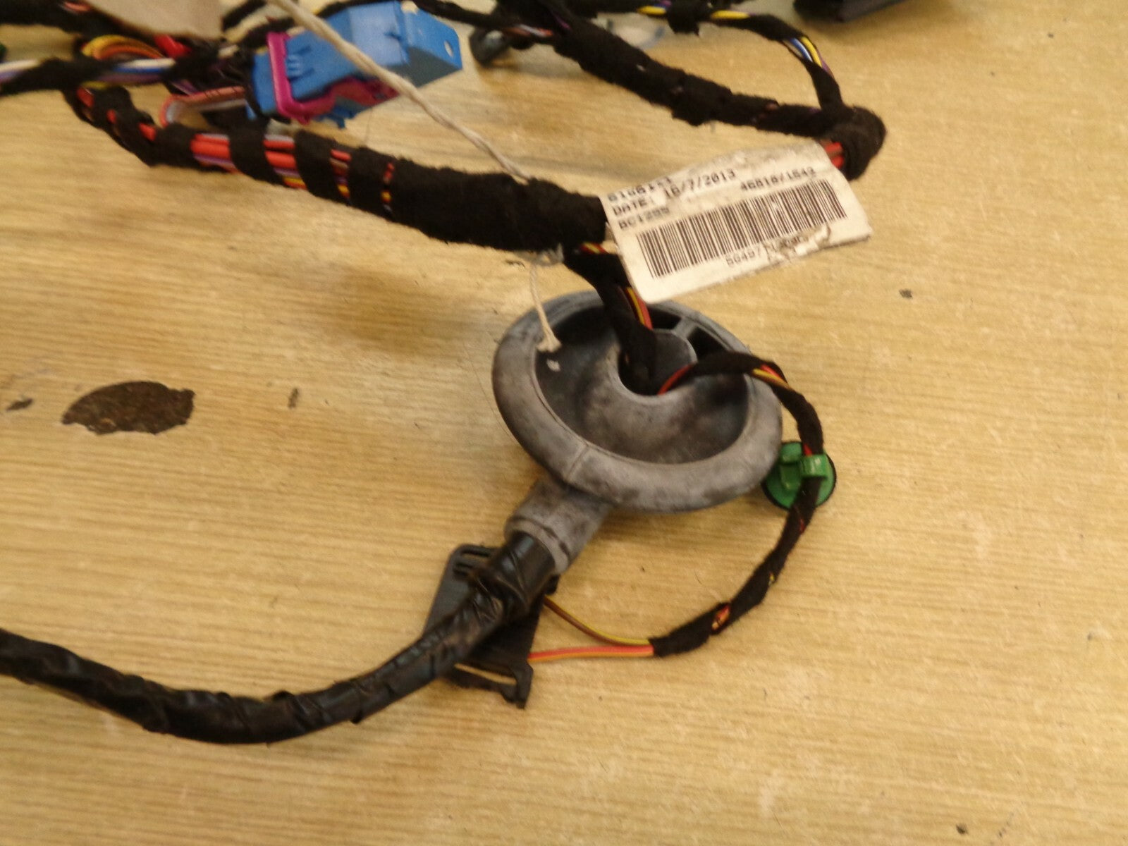 VW VOLKSWAGEN GOLF MK7 2013 NSF PASSENGER FRONT DOOR WIRING LOOM 5G4971120JF