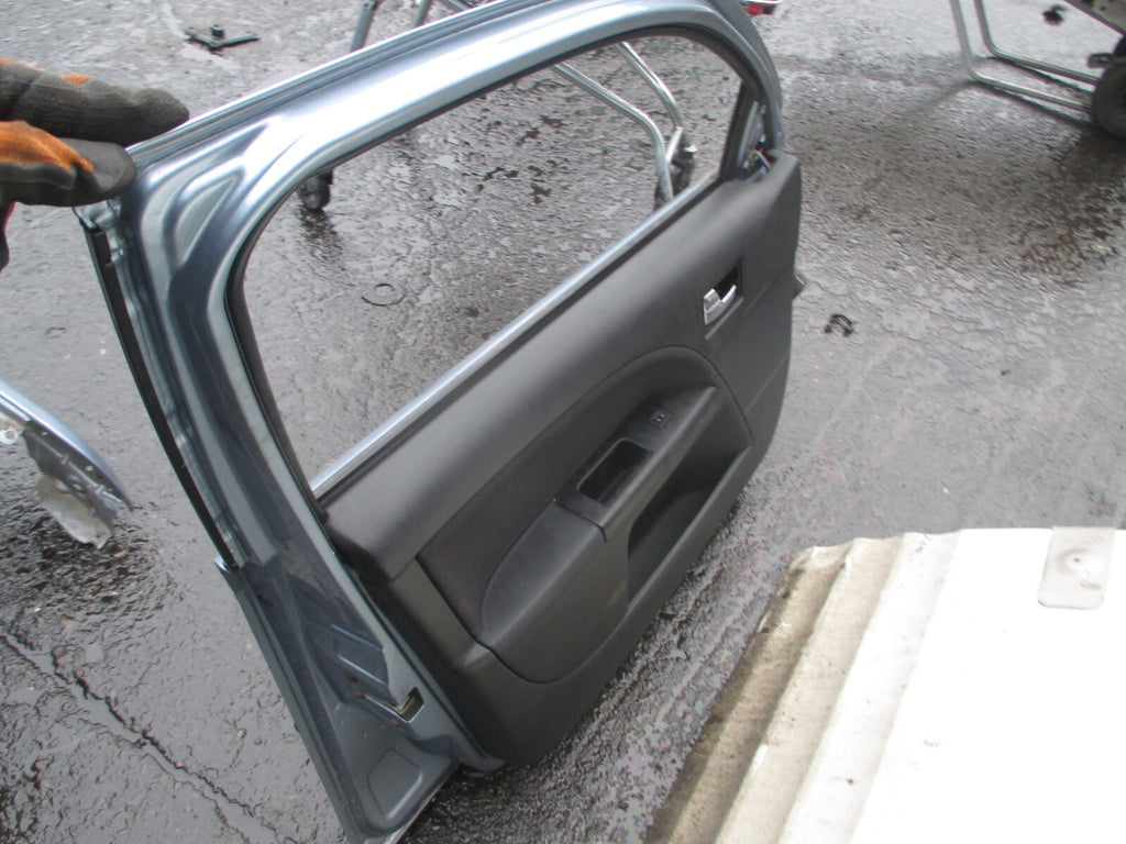 FORD MONDEO MK3 2005 NSF PASSENGER FRONT COMPLETE DOOR LIGHT BLUE