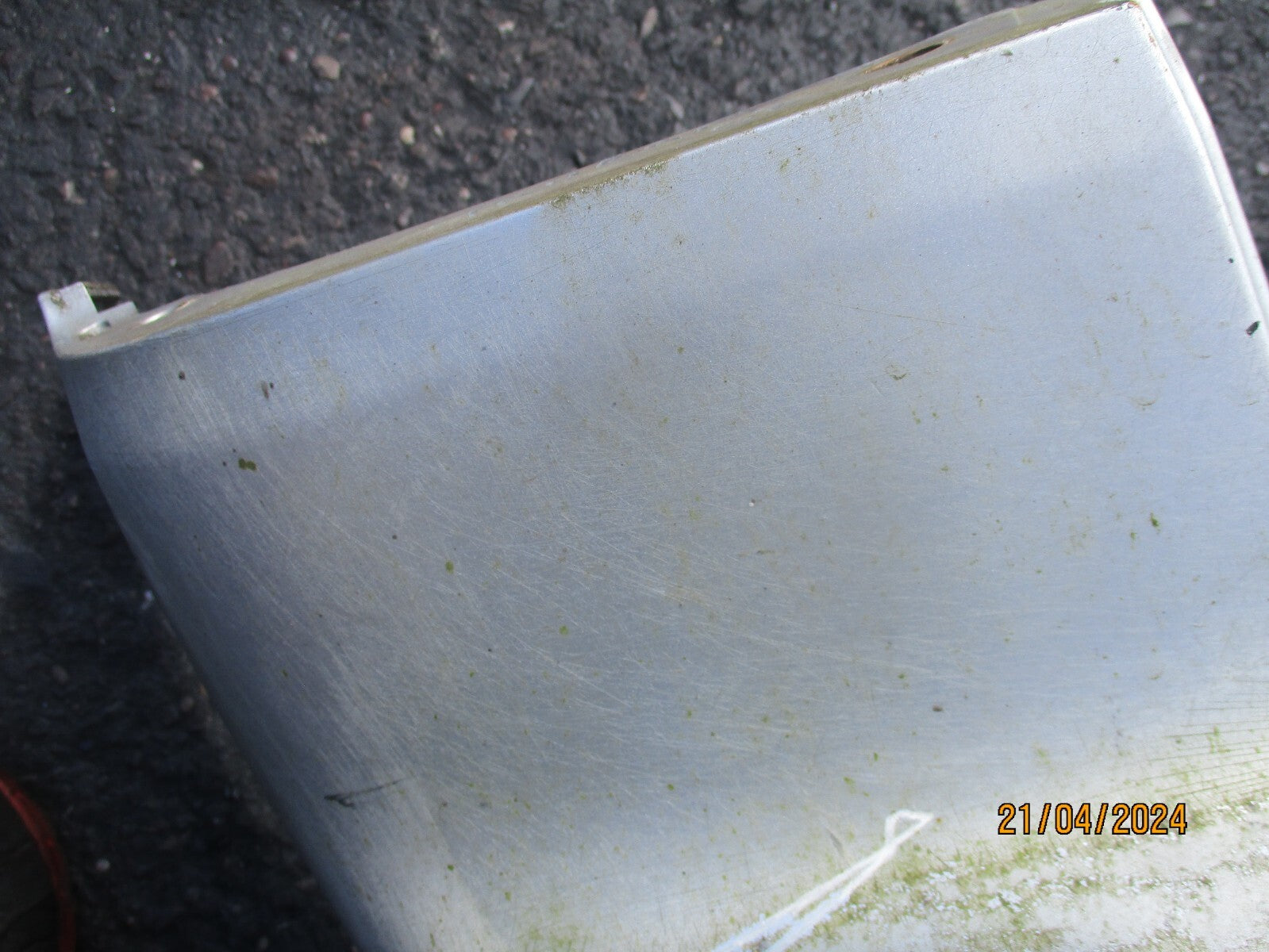 VW VOLKSWAGEN TOURAN 2008 REAR COMPLETE BUMPER SILVER