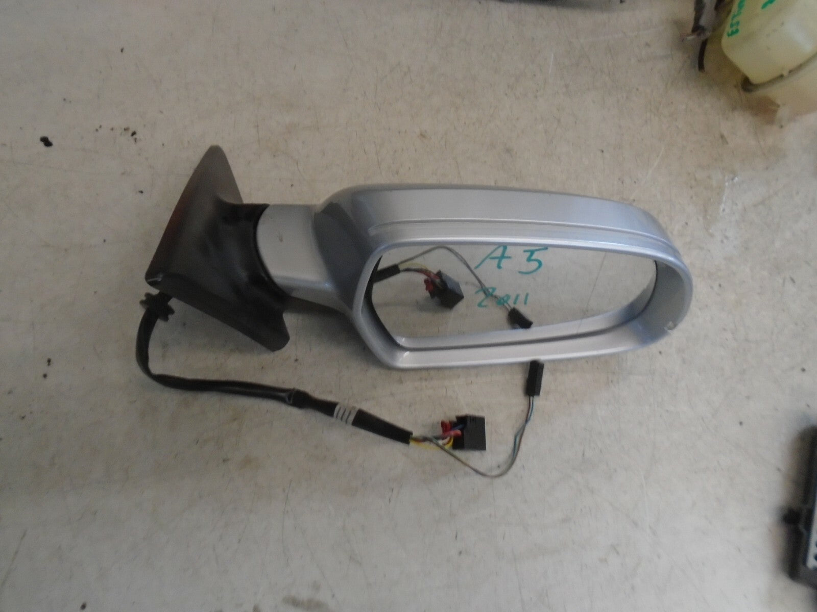 AUDI A5 2011 MK1 OSF FRONT DRIVER SIDE GREY WING MIRROR