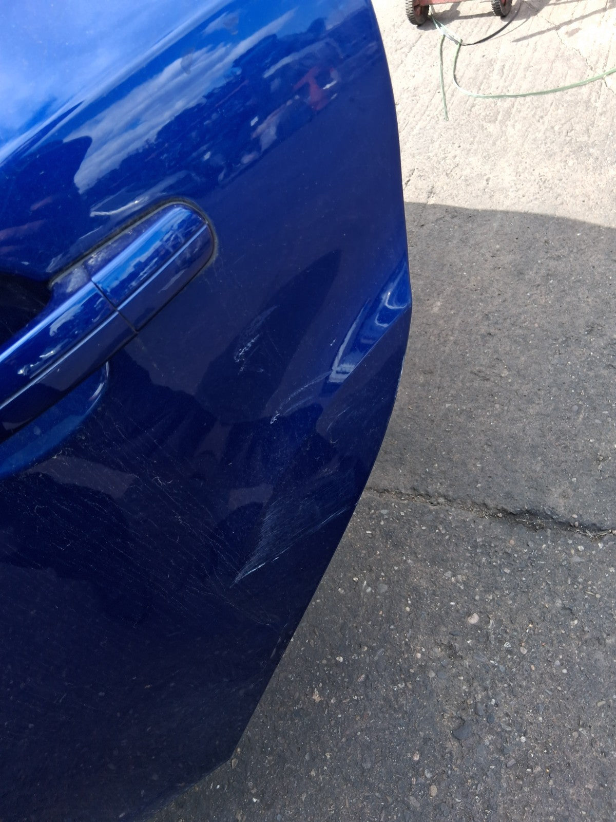 2015 FORD FOCUS MK3 NSR PASSENGER SIDE REAR BARE DOOR DEEP IMPACT BLUE MET HF