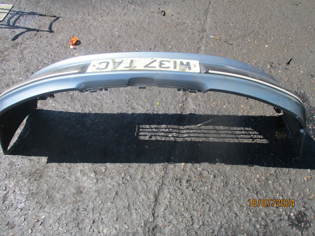 2000 PEUGEOT 406 PHASE 2 FRONT BUMPER COMPLETE WITH FOG LIGHTS BLUE KMD