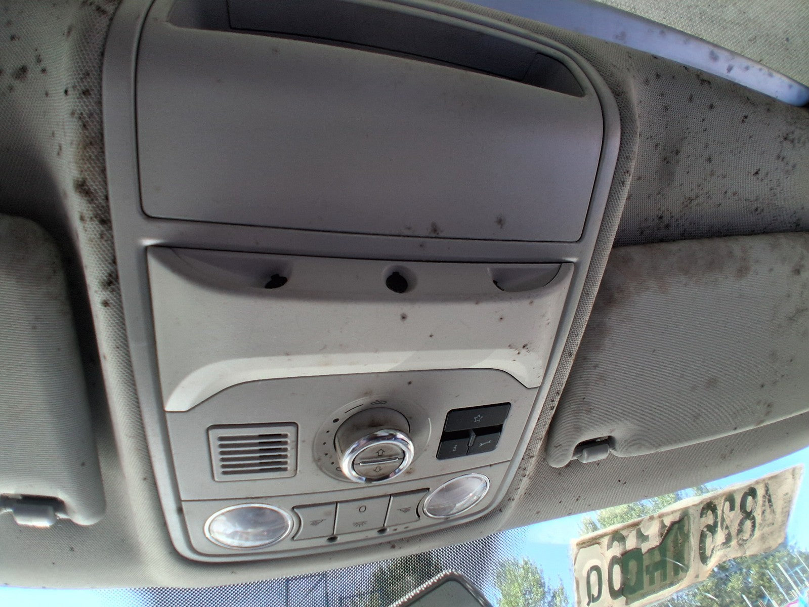 2013 VW VOLKSWAGEN TIGUAN MK1 FRONT INTERIOR ROOF READING LIGHT