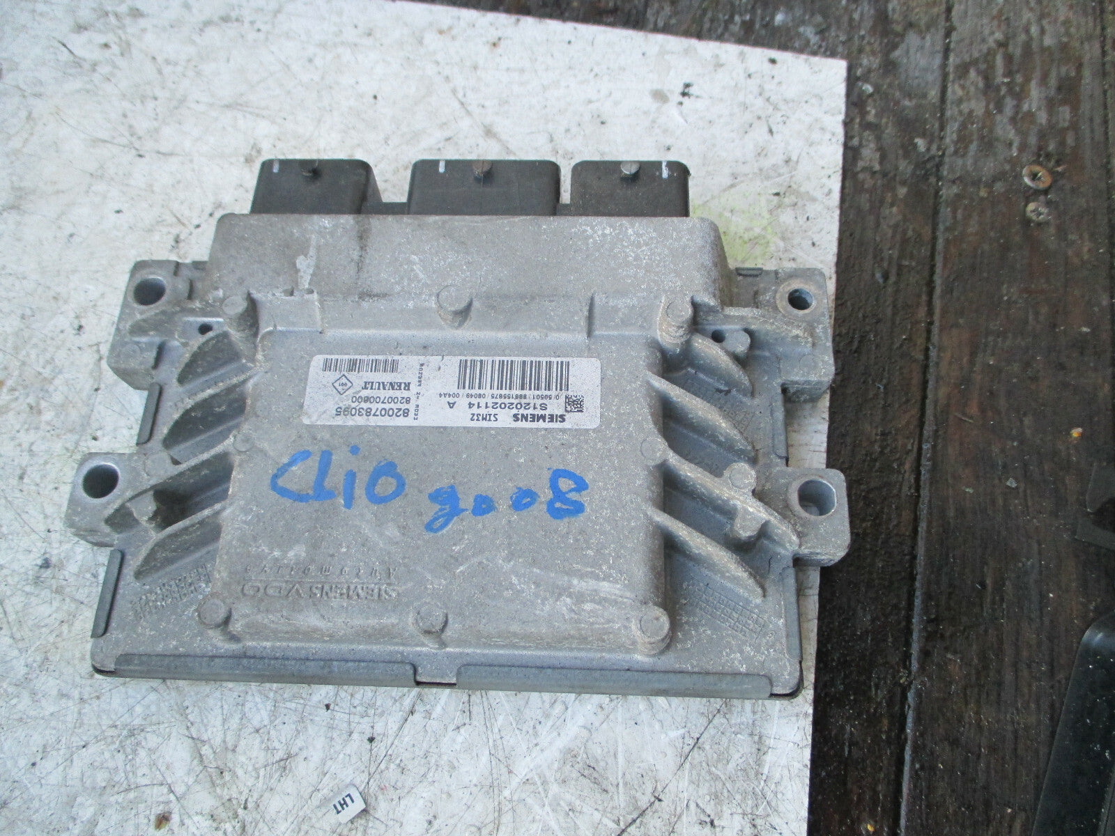RENAULT CLIO MK4 2018 1.2 PETROL ECU ENGINE CONTROL MODULE UNIT 8200783095