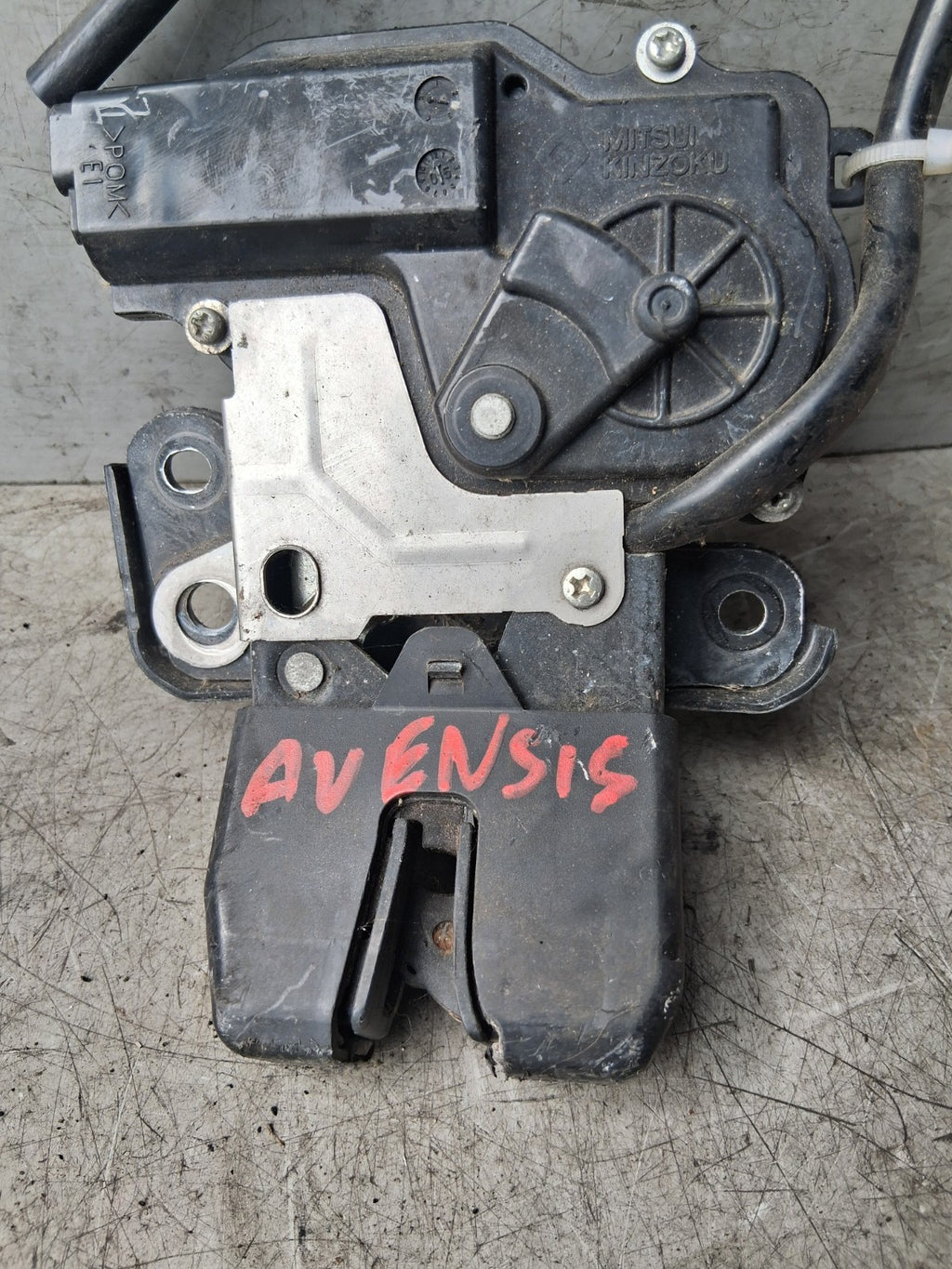 TOYOTA AVENSIS T25 2003 REAR TAILGATE BOOTLID LOCK MECHANISM