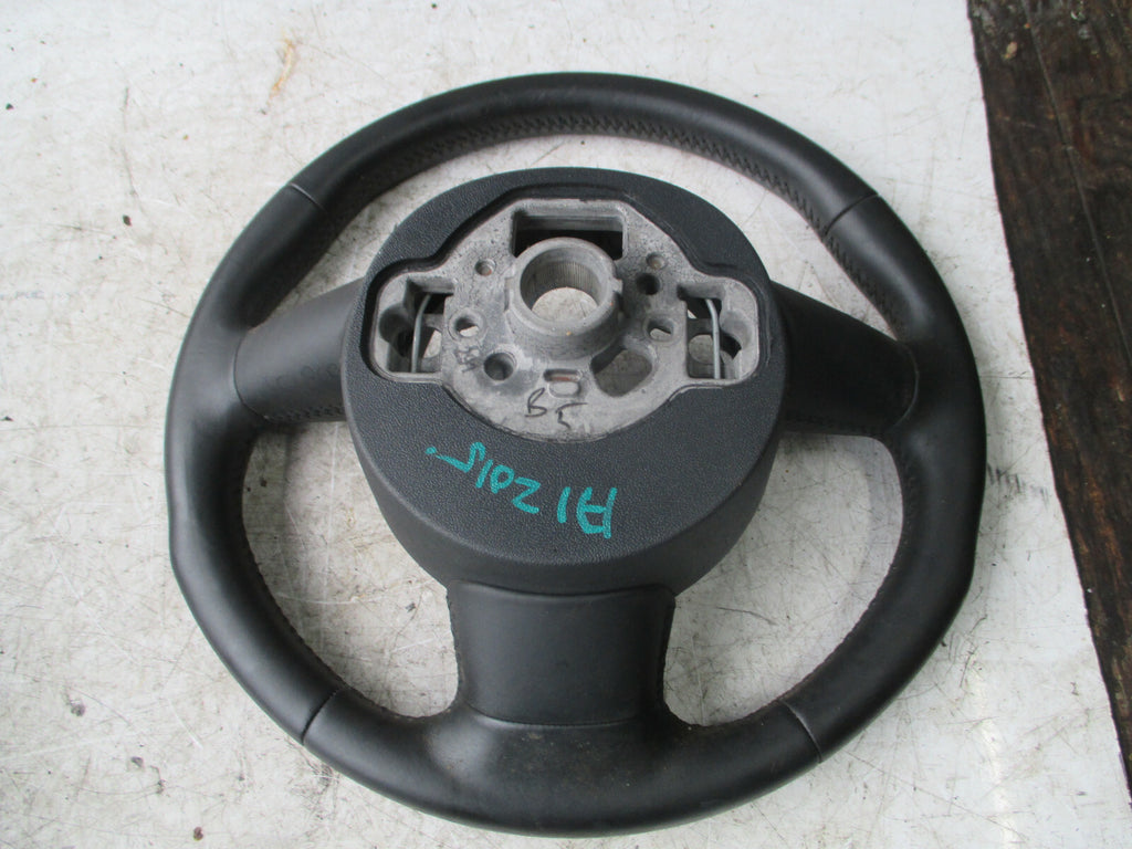 AUDI A1 8X 2015 3 SPOKE MULTIFUNCTION STEERING WHEEL 4G0419091R