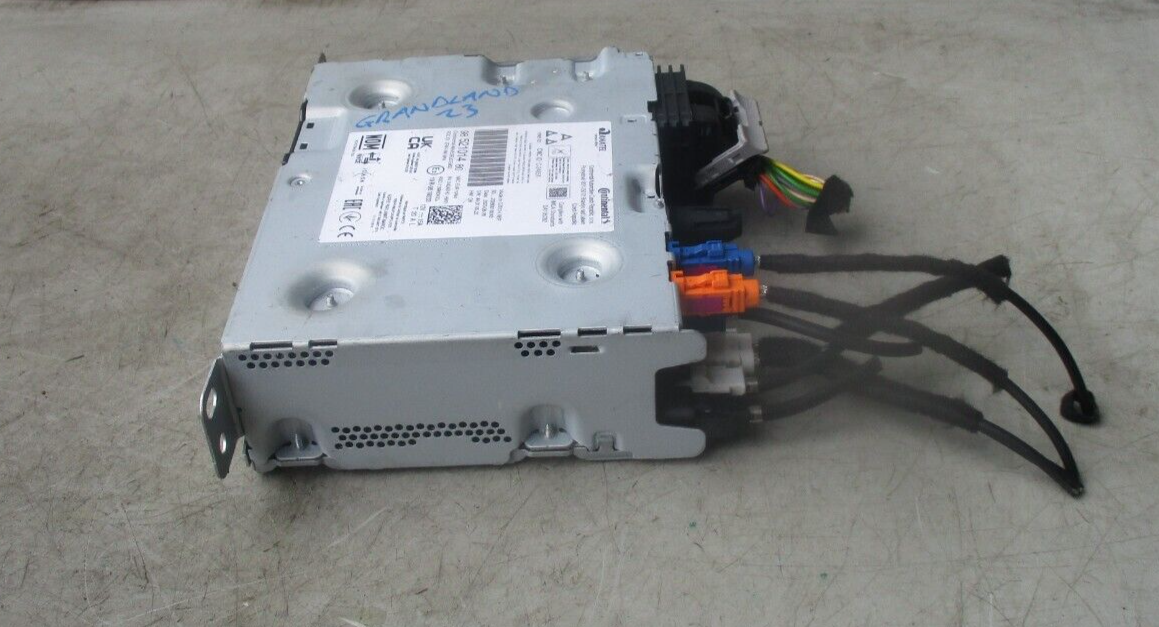 2023 VAUXHALL GRANDLAND RADIO CD PLAYER STEREO HEAD UNIT  9852101480