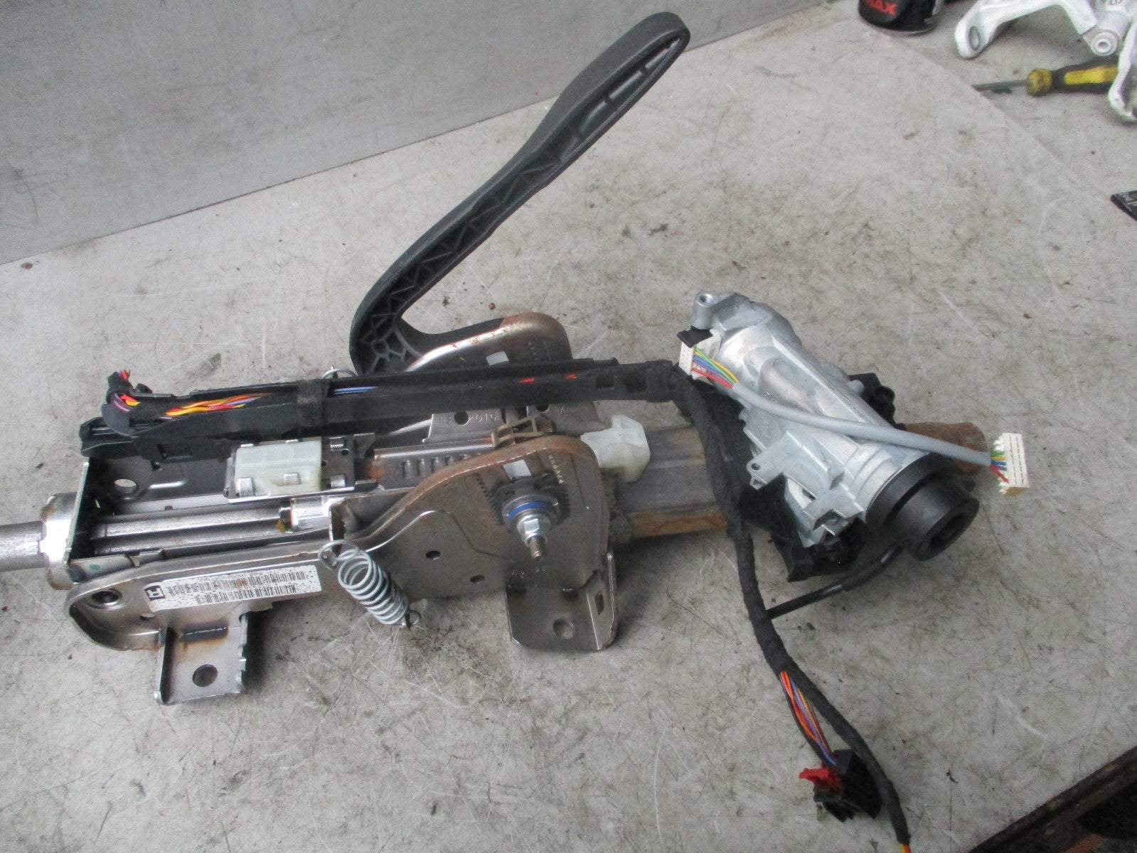 2017 VOLKSWAGEN GOLF MK7 STEERING COLUMN 5Q0905865