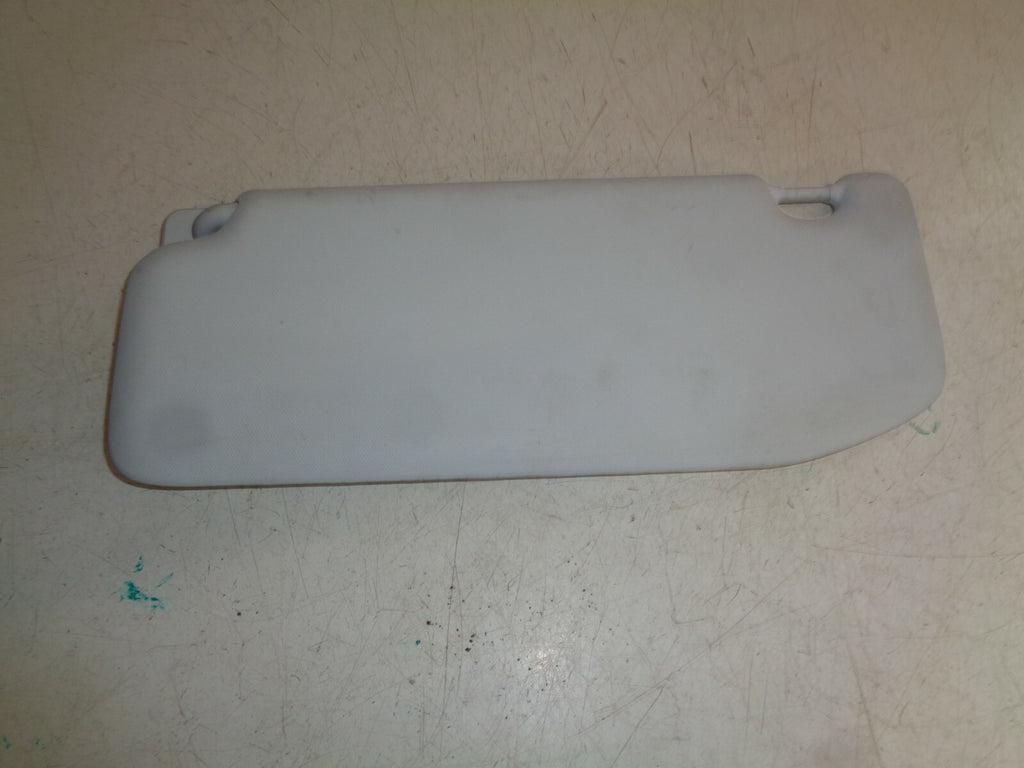 PEUGEOT 208 2012 OSF DRIVER SIDE FRONT SUN VISOR WHITE