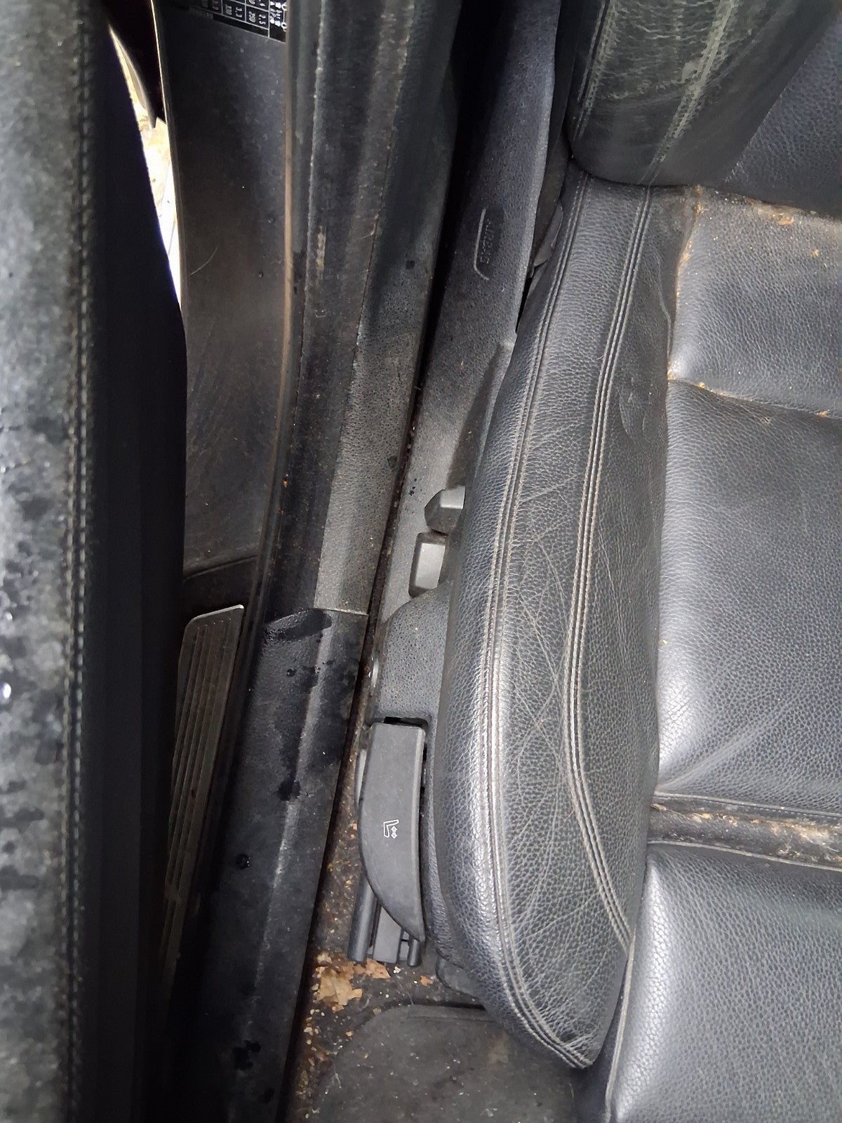 2010 BMW 5 SERIES F10 M SPORT OSF DRIVER SIDE FRONT SIDE HEATED SEAT LEATHER