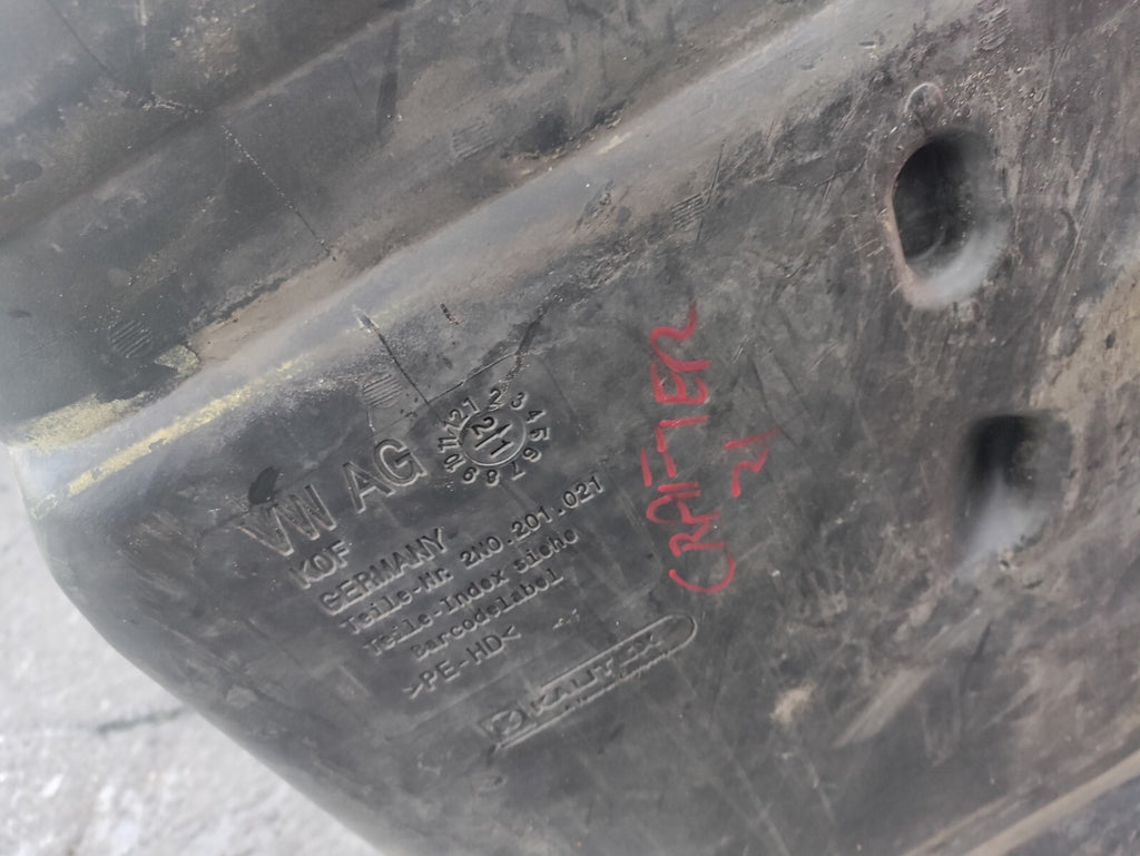 VOLKSWAGEN 2021 CRAFTER FUEL TANK AND FILLING NECK 2N0201021H