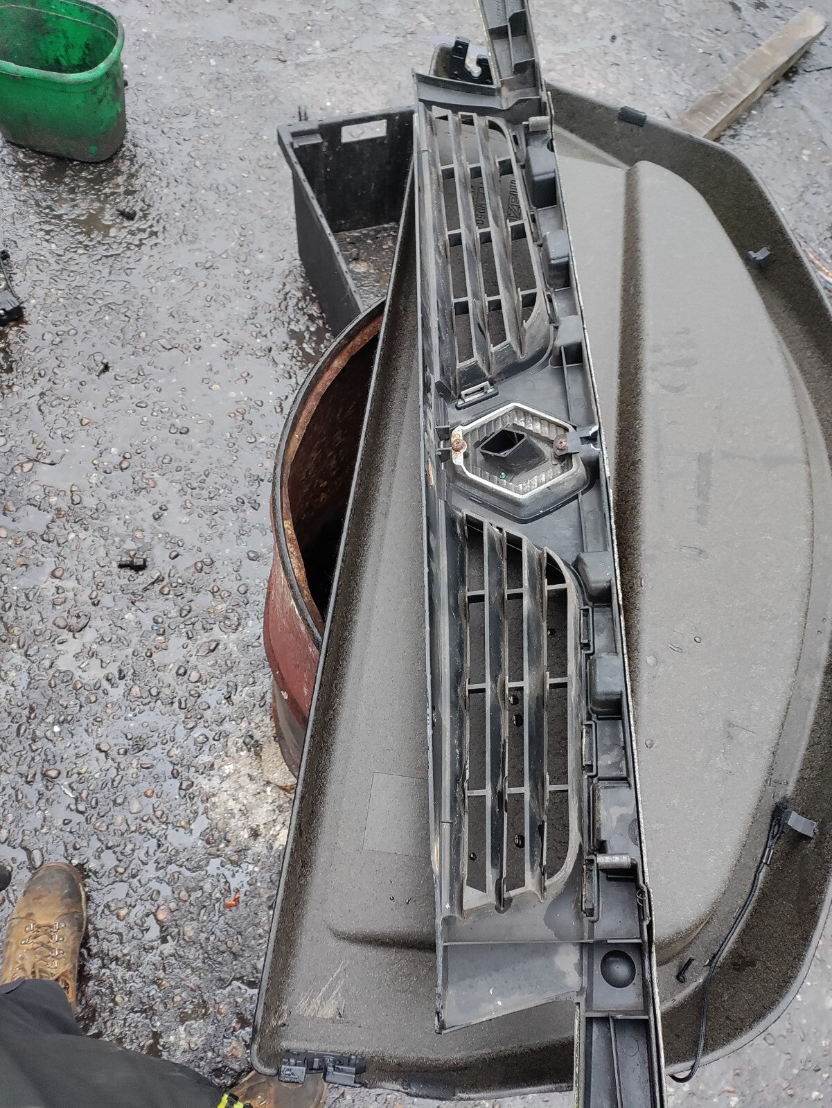 2006 RENAULT KANGOO MK1 FRONT GRILLE GRILL WHITE
