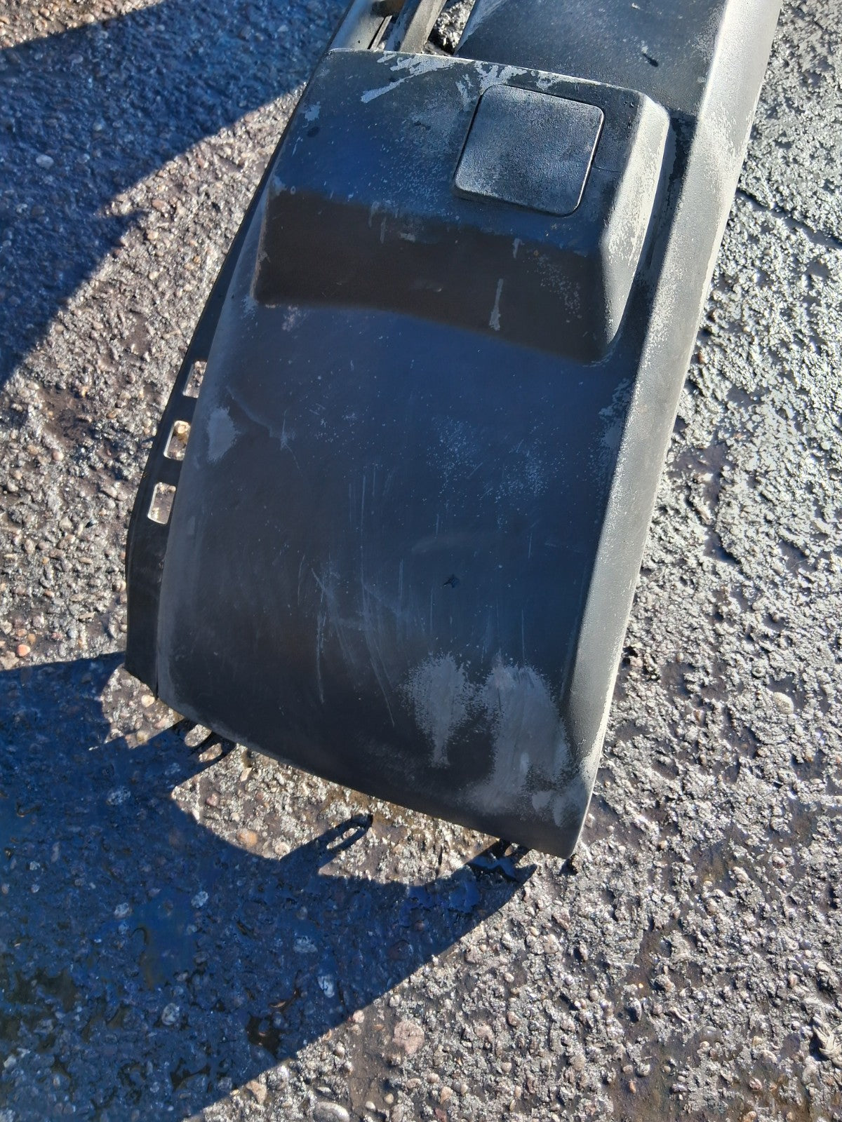 2003 FORD TRANSIT CONNECT MK1 COMPLETE FRONT BUMPER BLACK