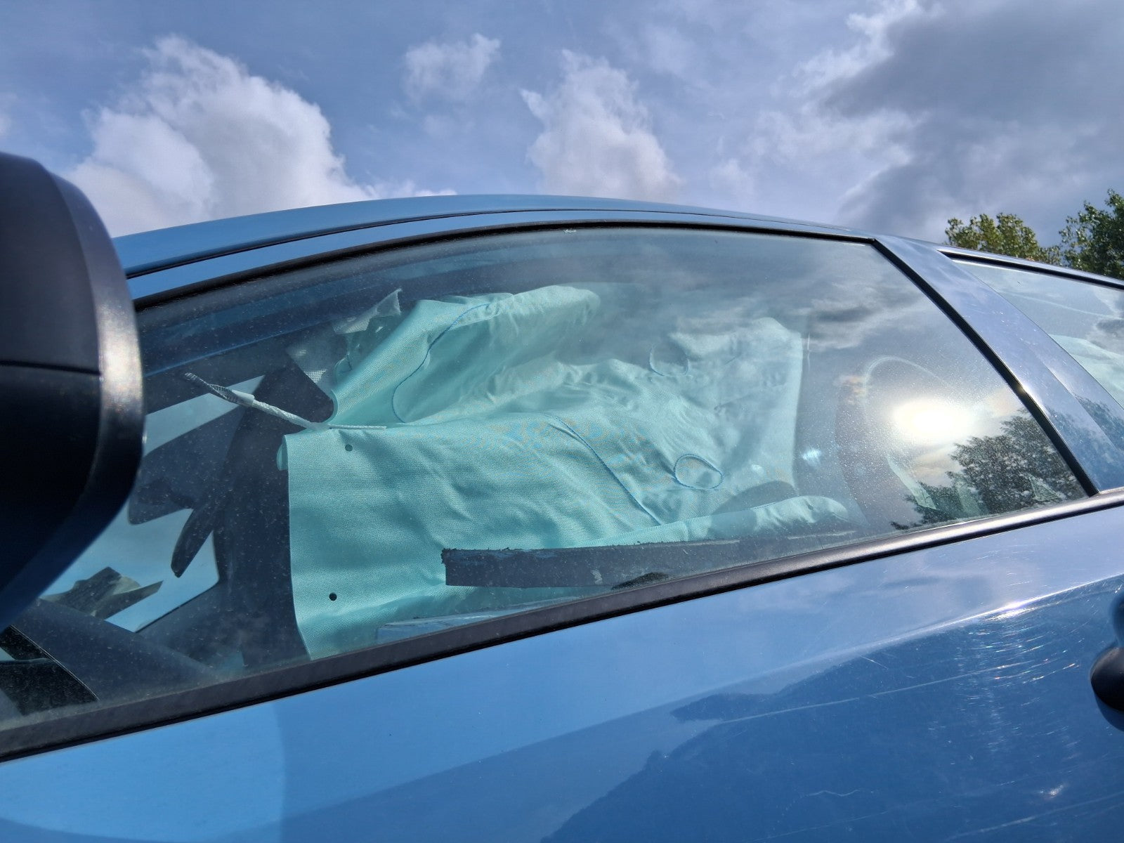 2019 KIA PICANTO MK3 NSF PASSENGER SIDE FRONT MAIN WINDOW GLASS