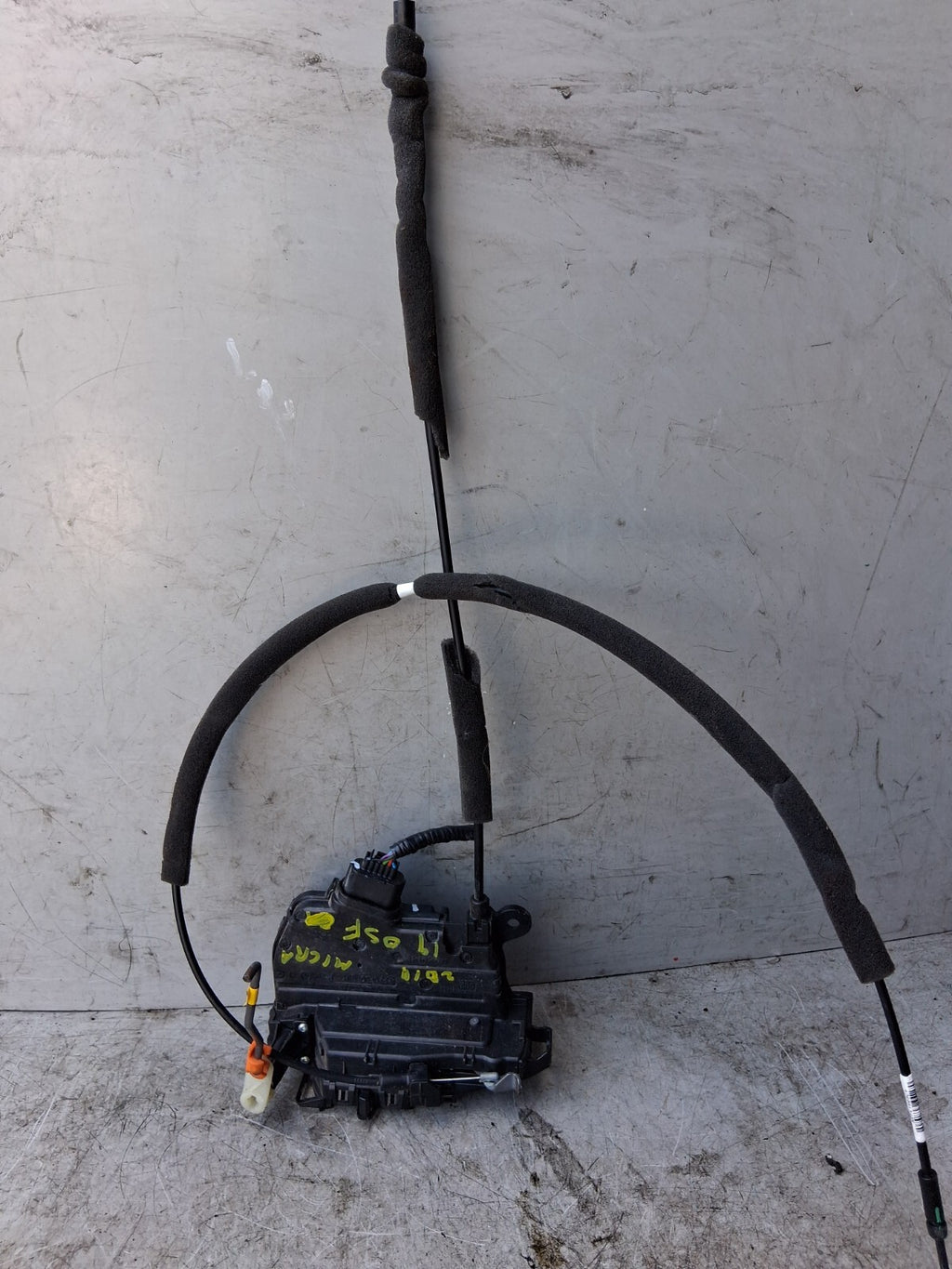 2019 NISSAN MICRA K14 OSF DRIVER SIDE FRONT DOOR LOCK MECHANISM M805005FD1A