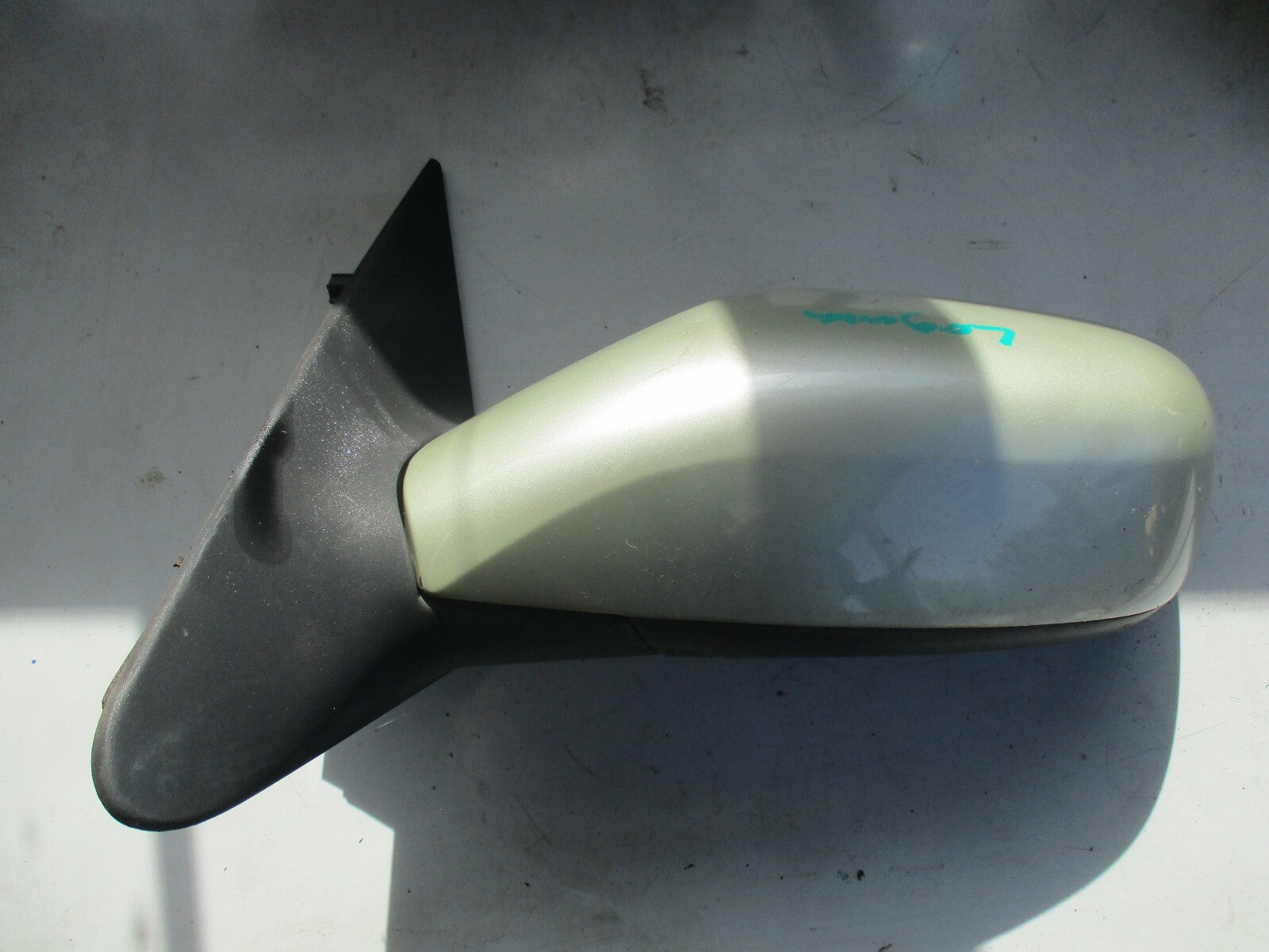 RENAULT LAGINA MK2 NS PASSENGER SIDE DOOR WING MIRROR ELECTRIC LIGHT GREEN