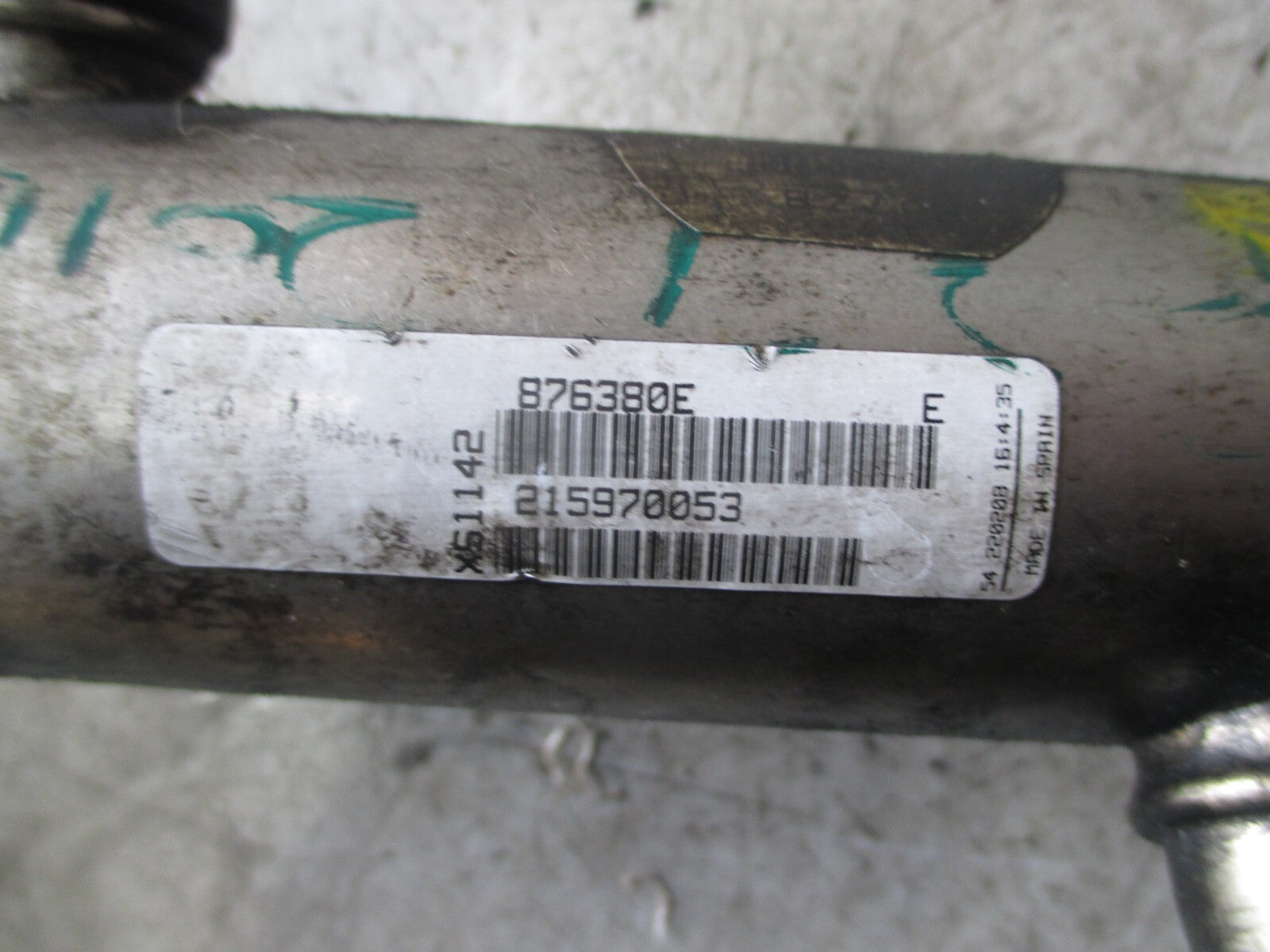 JAGUAR XF 2010 2.7 DIESEL EGR VALVE 4R8Q9D475BC