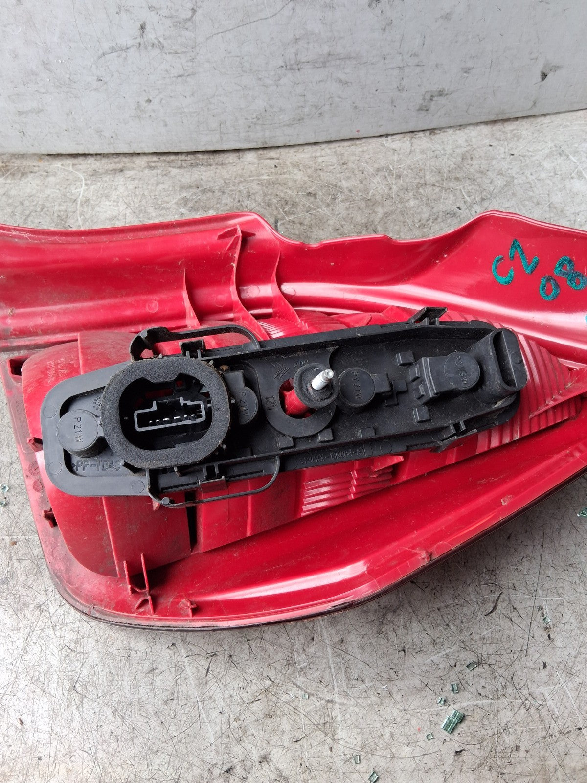 2008 CITROEN C2 NSR PASSENGER SIDE REAR RIGHT TAIL LIGHT VP3CKX-13405