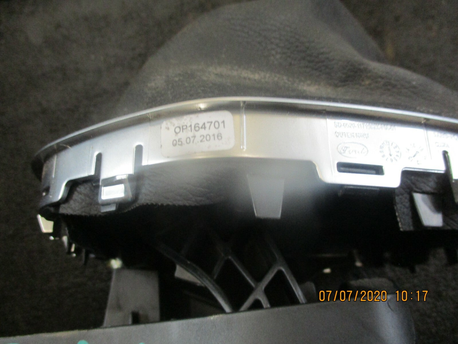 FORD FIESTA MK7 TITANIUM 2016 1.0 PETROL MANNUAL 5 SPEED GEAR LEVER C1BR7453AKE
