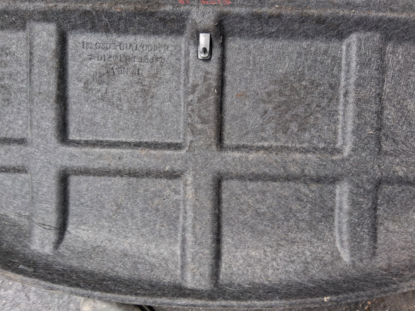 HONDA CIVIC MK9 2016 REAR STORAGE PARCEL SHELF LOAD COVER