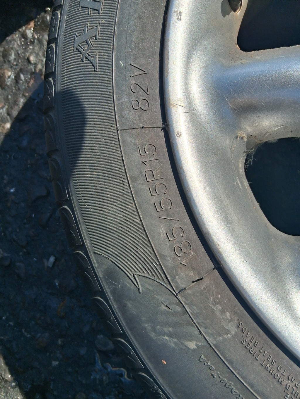 MG MGF 1996 MK1 15 INCH ALLOY WHEEL WITH TYRE 185/55R15