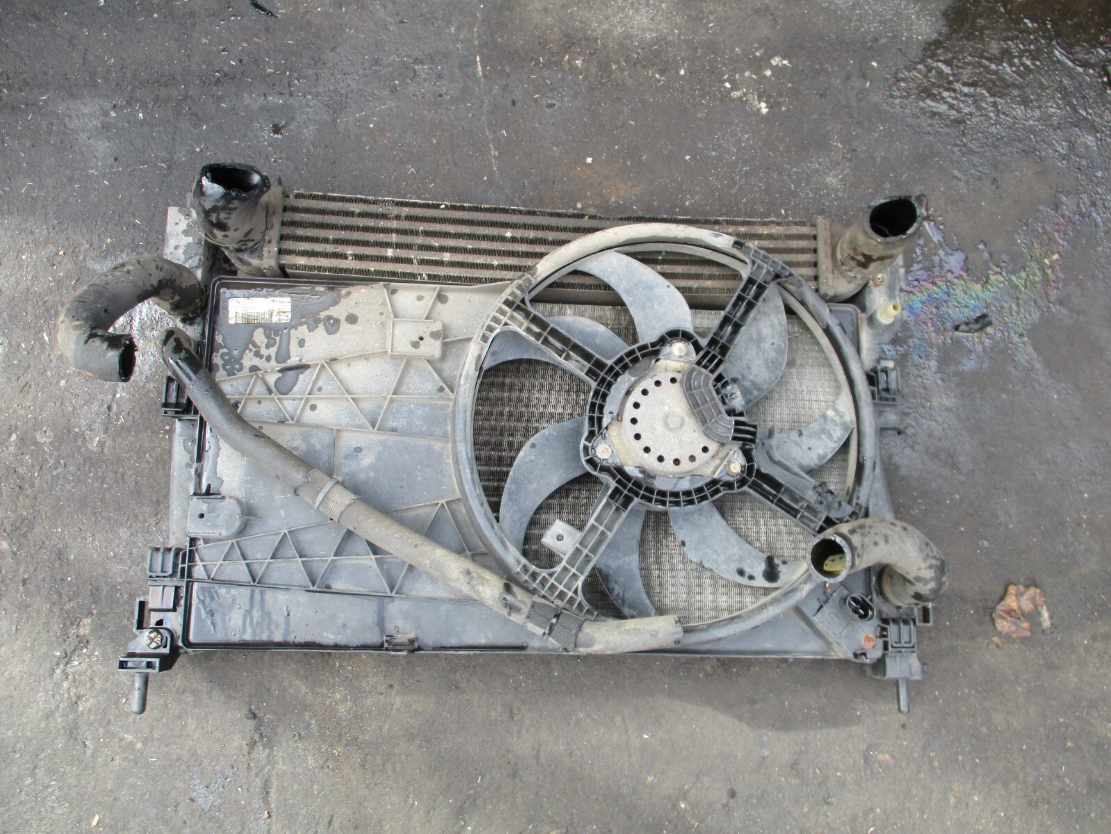2009 PEUGEOT BIPPER 1.3 DIESEL RADIATOR RADPACK 51780658 RP 35 A